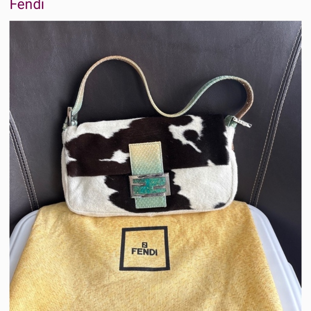 Fendi Vintage Pony Hair Bag